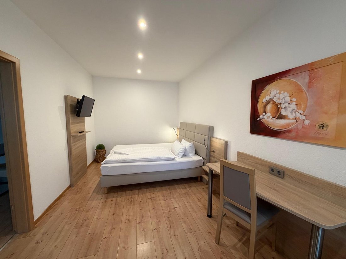 Apartment 1: Schlafzimmer