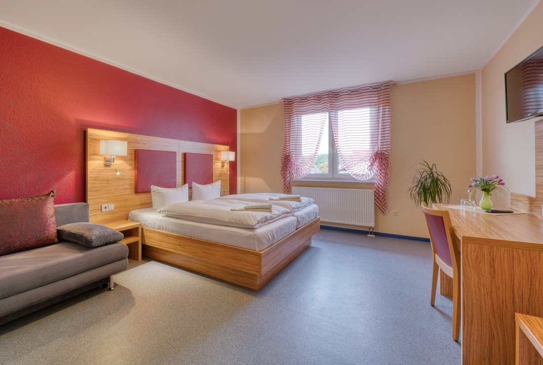 Doppelzimmer: Zimmer mit Doppelbett